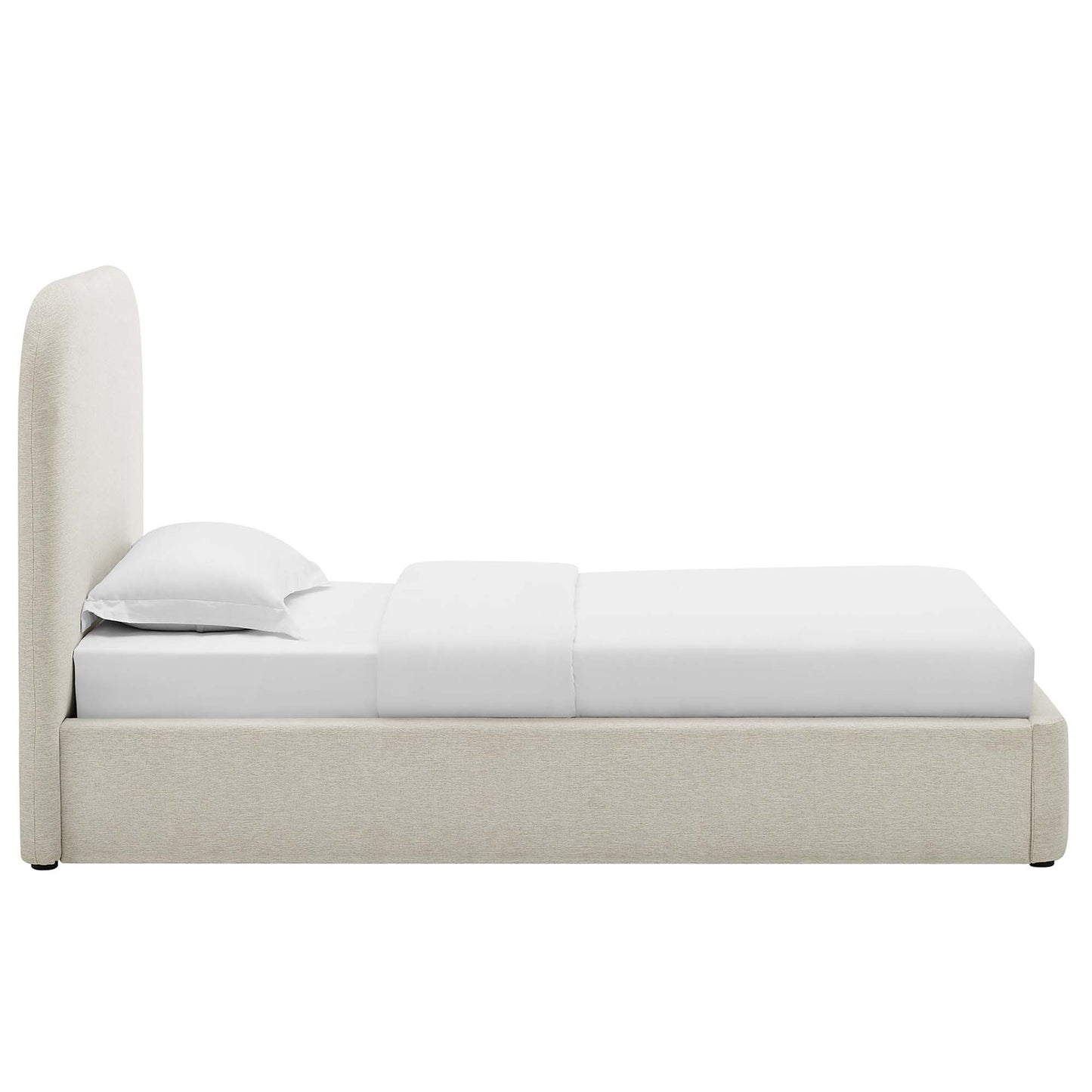 Modway Keynote the Upholstered Curved Twin Bed