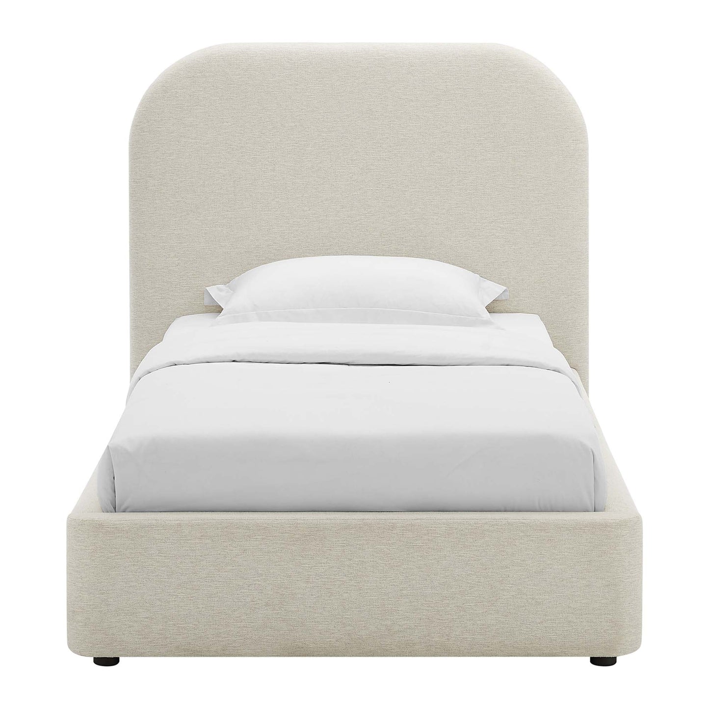 Modway Keynote the Upholstered Curved Twin Bed