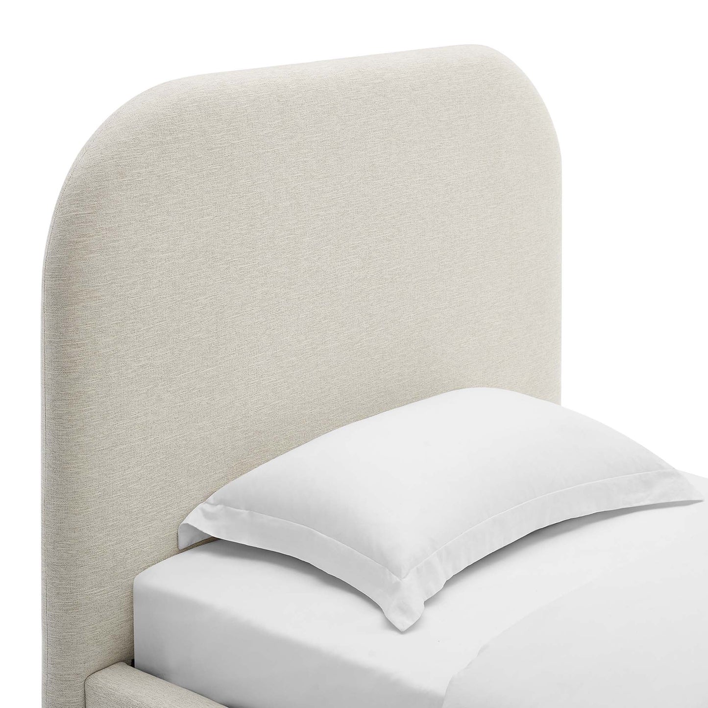 Modway Keynote the Upholstered Curved Twin Bed