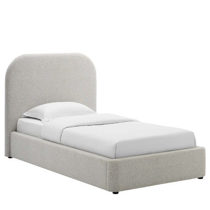 Modway Keynote the Upholstered Curved Twin Bed