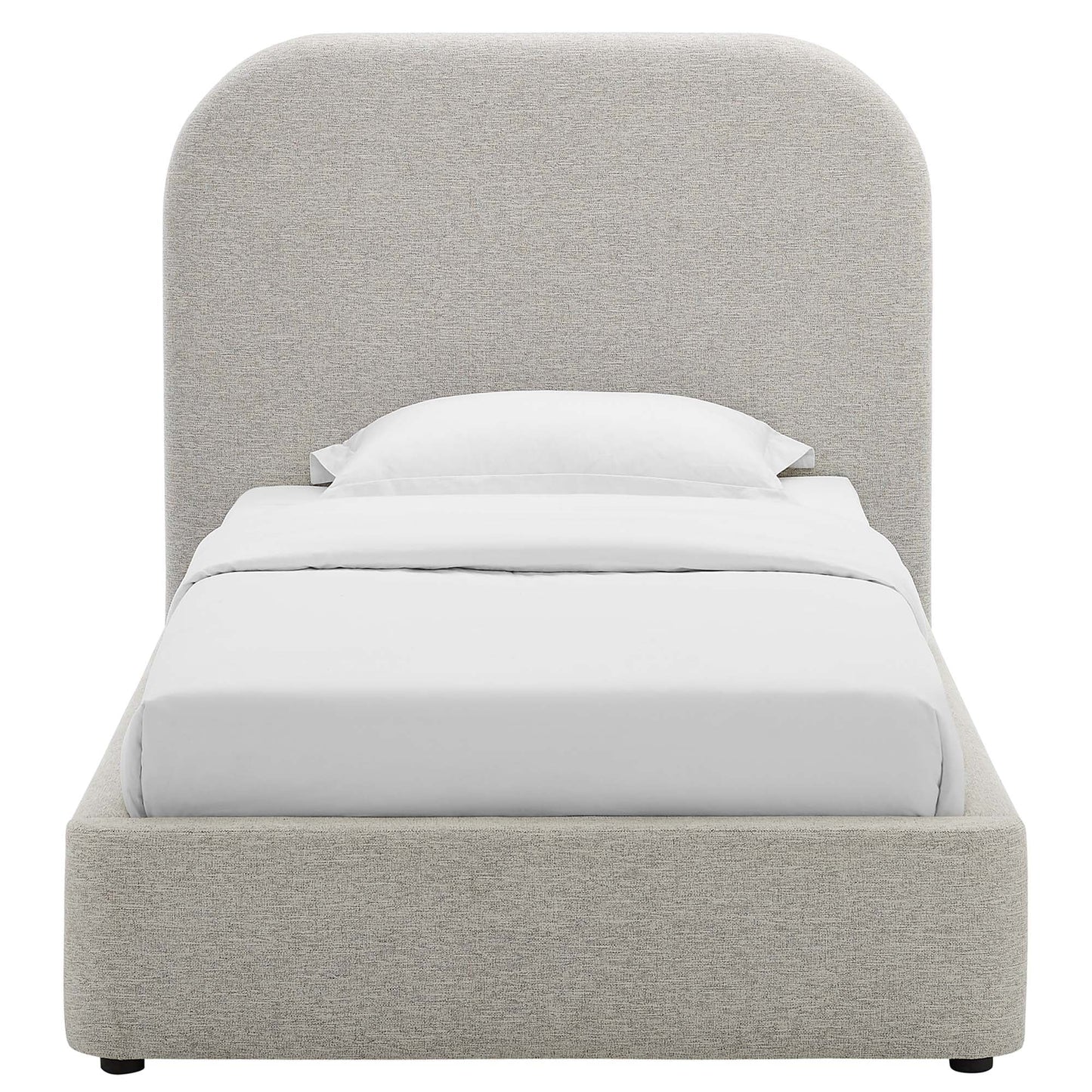 Modway Keynote the Upholstered Curved Twin Bed