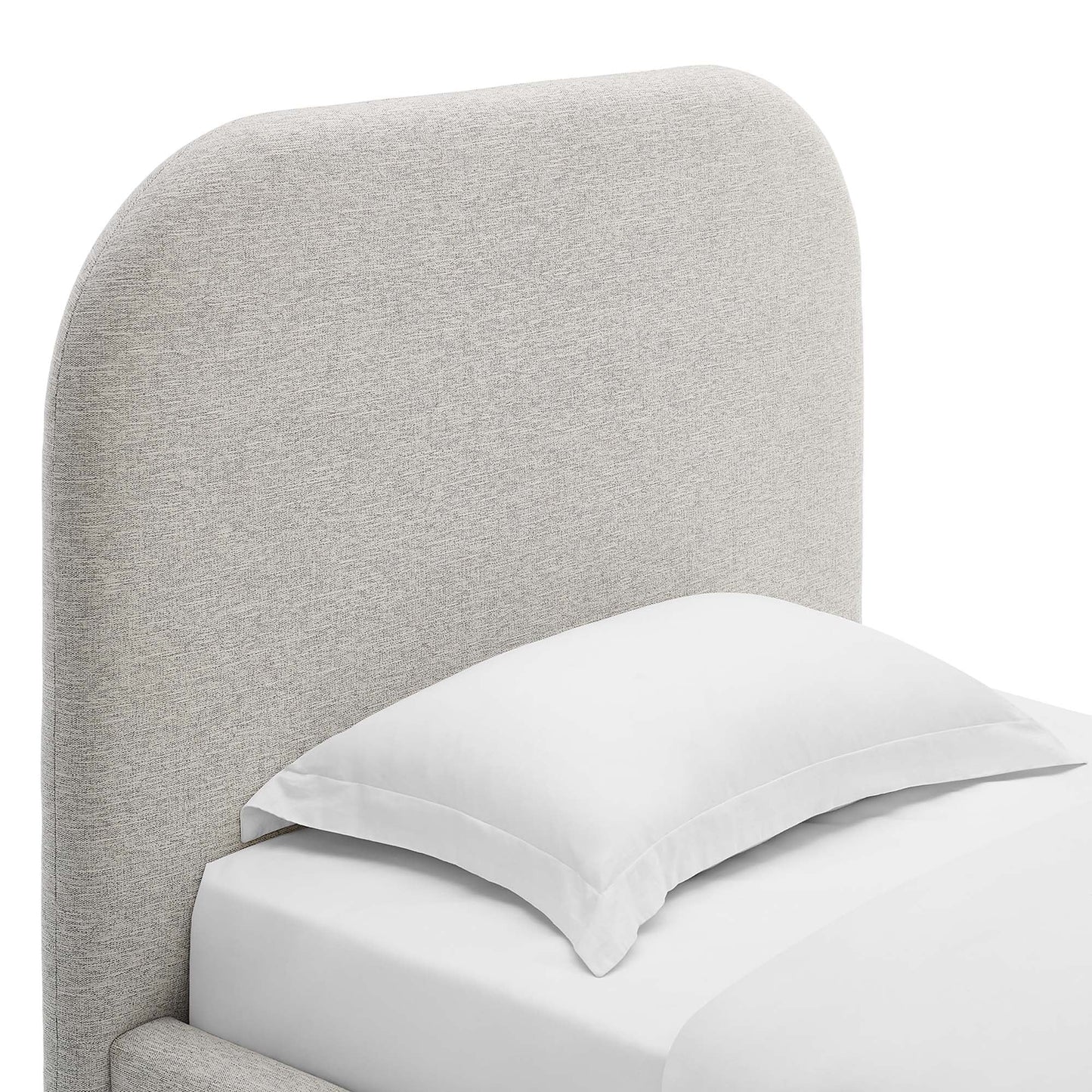 Modway Keynote the Upholstered Curved Twin Bed