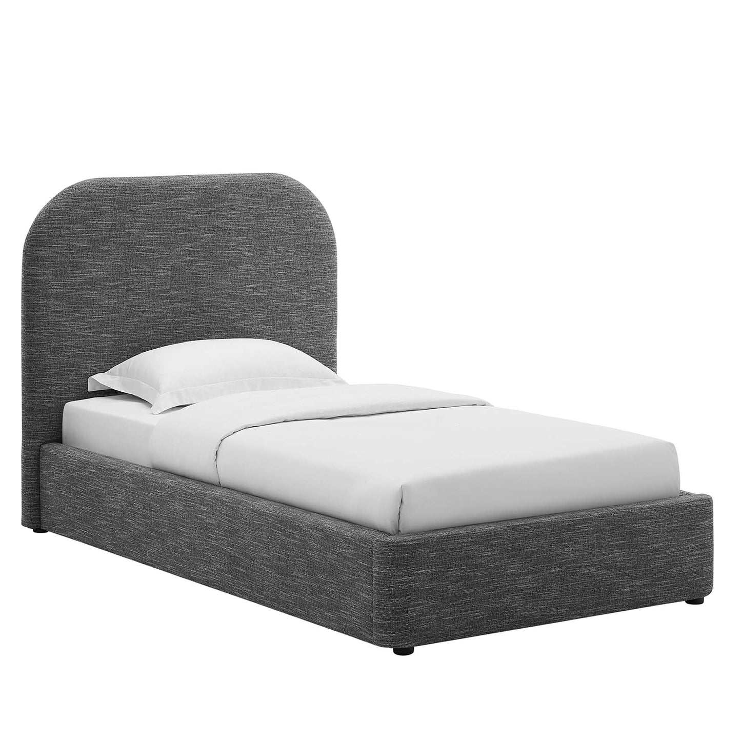 Modway Keynote the Upholstered Curved Twin Bed