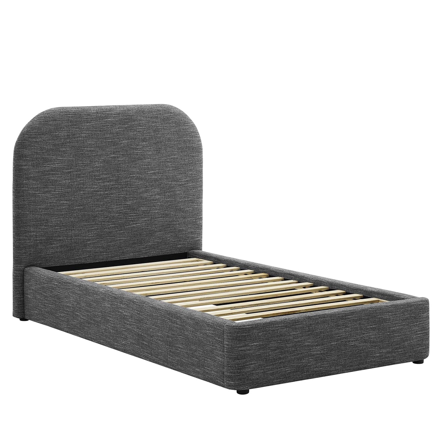 Modway Keynote the Upholstered Curved Twin Bed