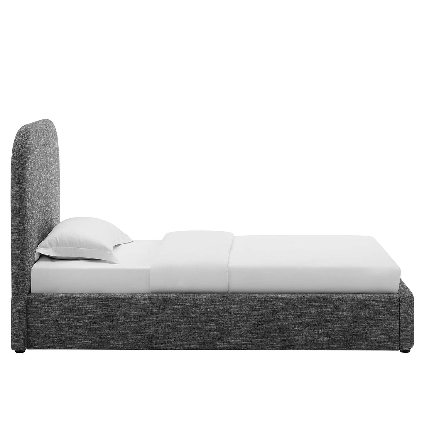 Modway Keynote the Upholstered Curved Twin Bed