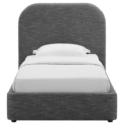 Modway Keynote the Upholstered Curved Twin Bed