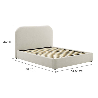 Modway Keynote Full Upholstered and Platform Bed