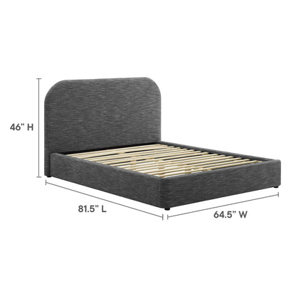 Modway Keynote Full Upholstered and Platform Bed