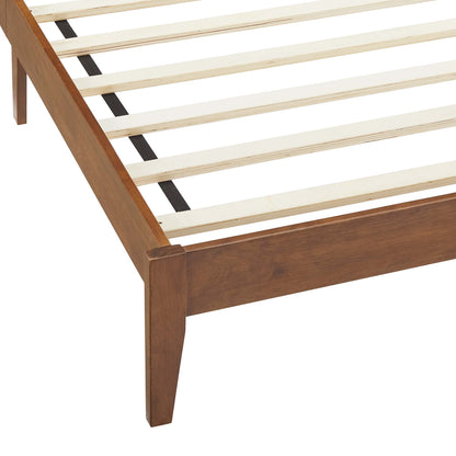 Sirocco Rattan Wood Twin Platform Bed by Modway