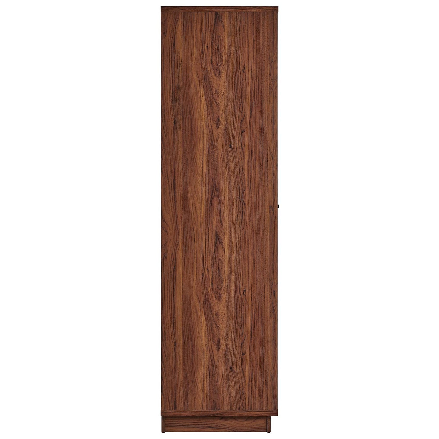 Capri 70in Tall Wood Grain Storage Cabinet