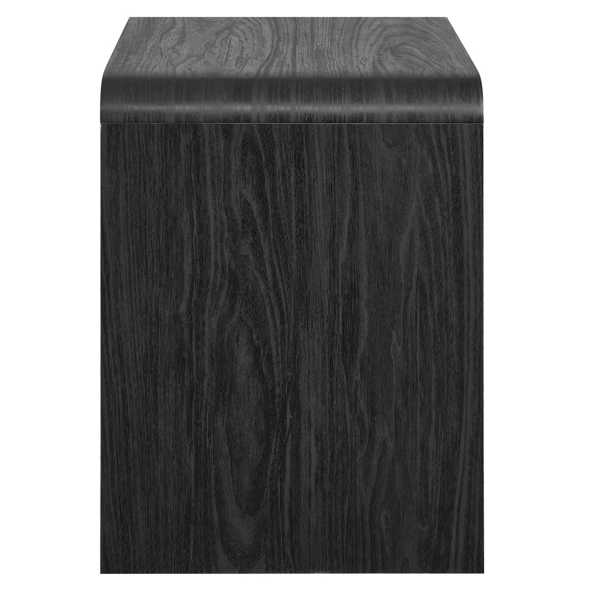 Toscana 1-Drawer Nightstand by Modway in dark wood finish with visible grain on Tampa Home & Garden Store