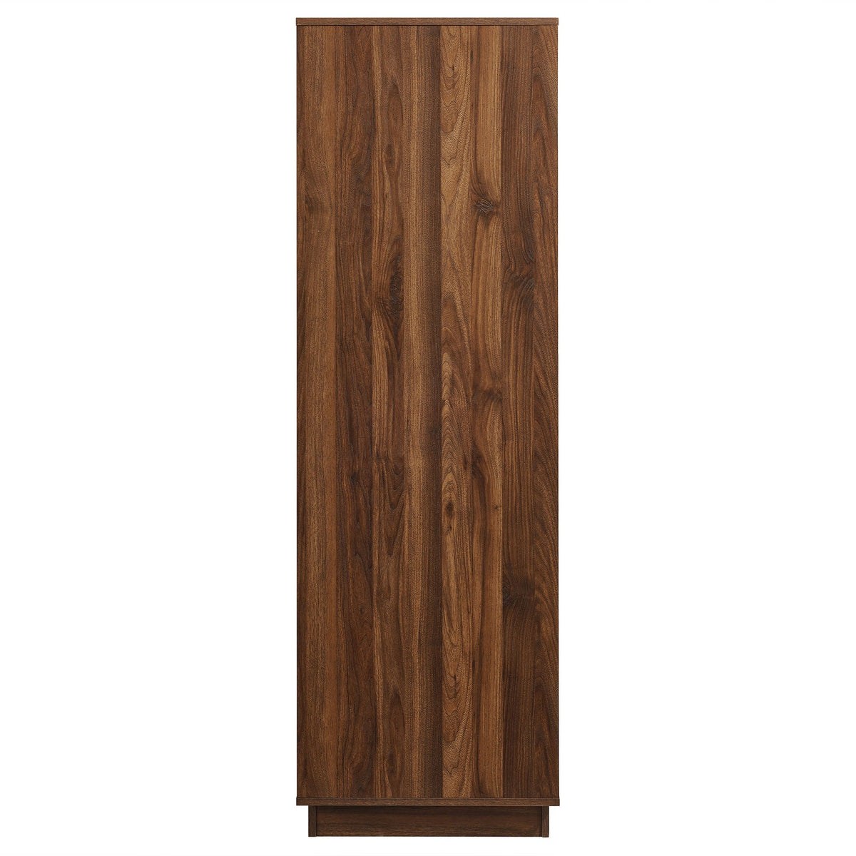 Bulwark 3-Door Wardrobe Closet wood grain walnut finish, hanging-rail wardrobe by HouseOfZazla on Tampa Home & Garden Store