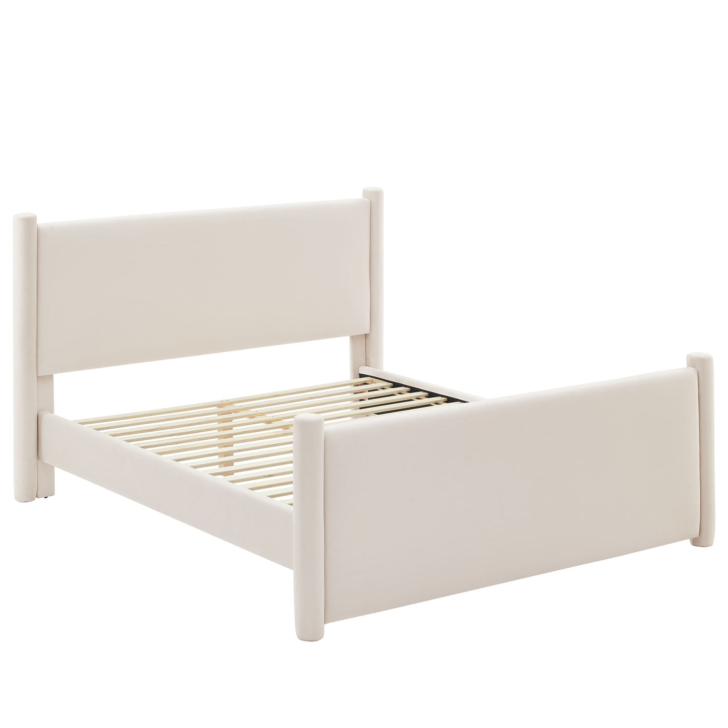 Modway Rael Full Velvet Upholstered Platform Bed