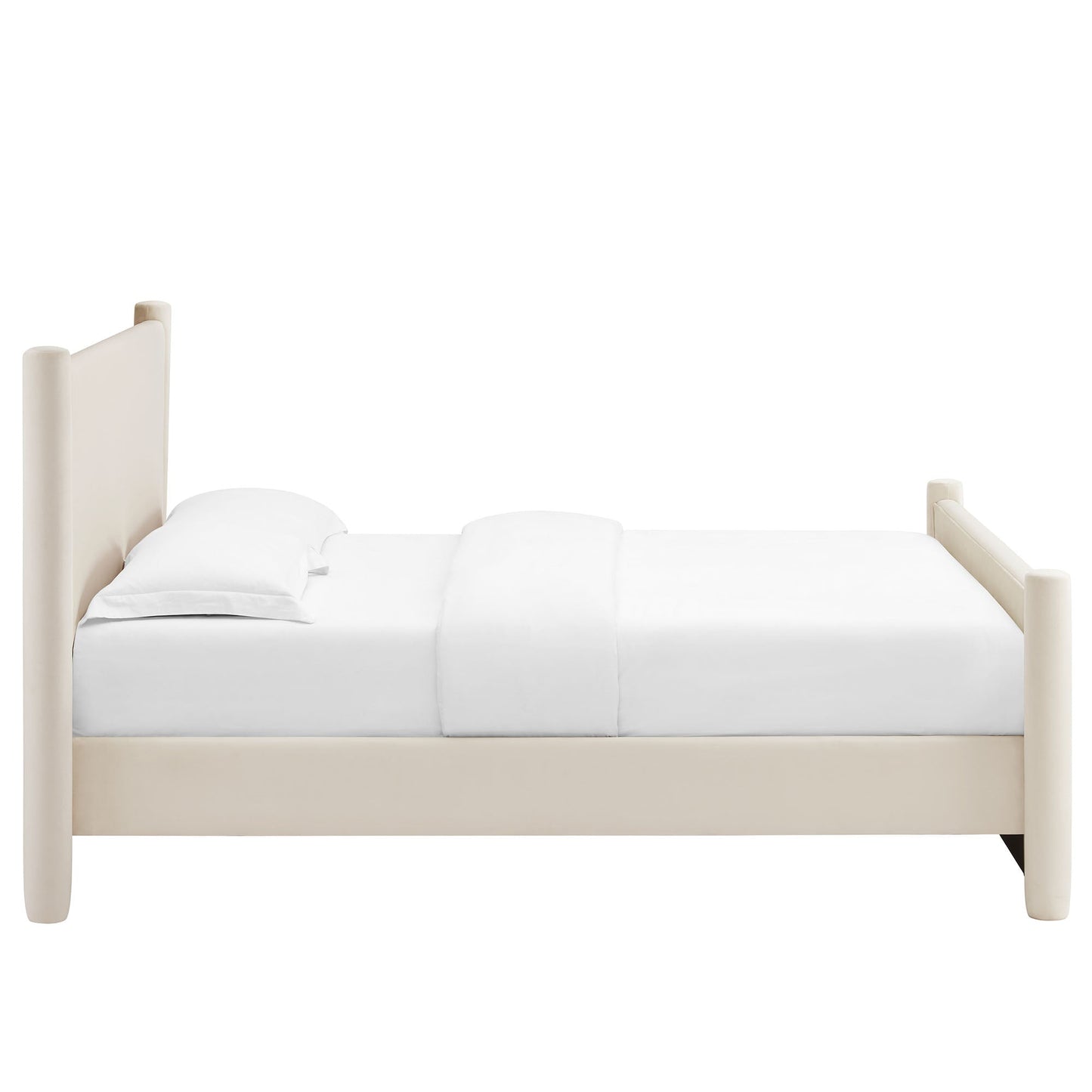 Modway Rael Full Velvet Upholstered Platform Bed