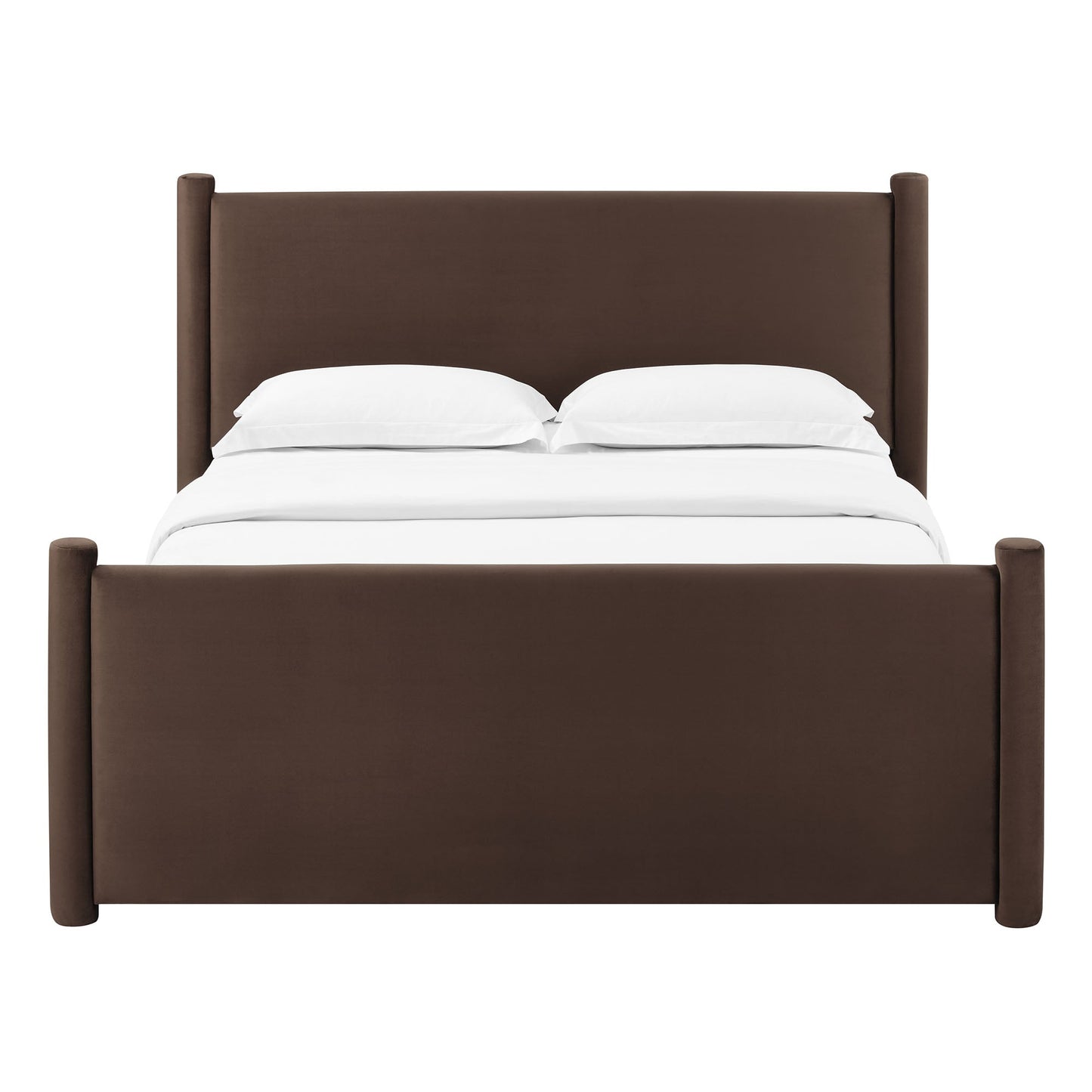 Rael Performance Velvet Queen Bed by Modway