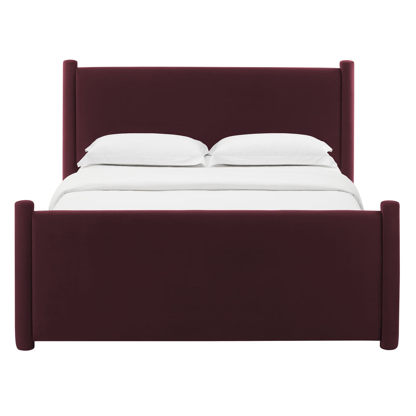 Rael Performance Velvet Queen Bed by Modway