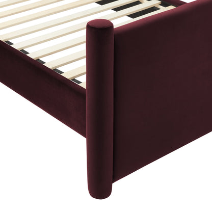 Rael Performance Velvet Queen Bed by Modway