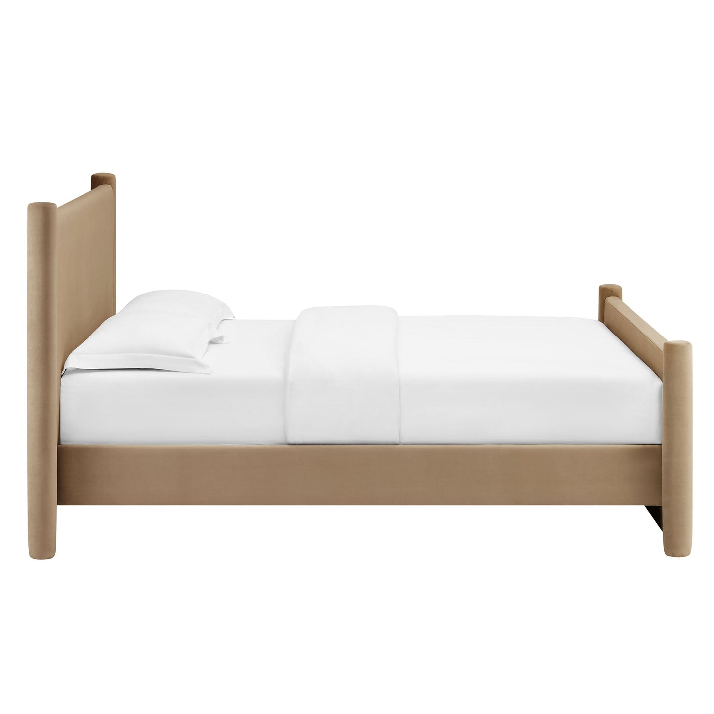 Rael Performance Velvet Queen Bed by Modway