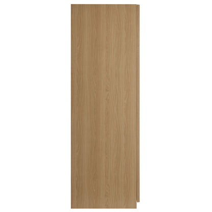 Render 2-Door Wardrobe Closet in warm oak wood finish by Modway, HouseOfZazla on Tampa Home & Garden Store