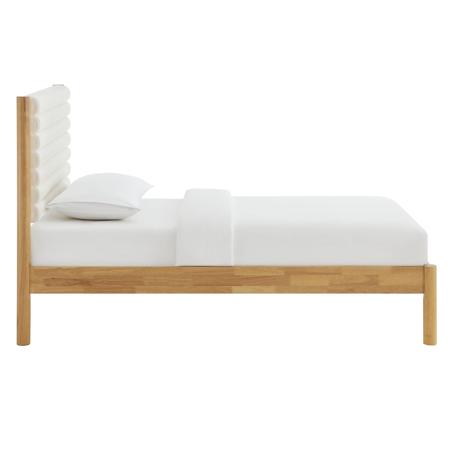 Solid And Stylish Olea Twin Platform Bed