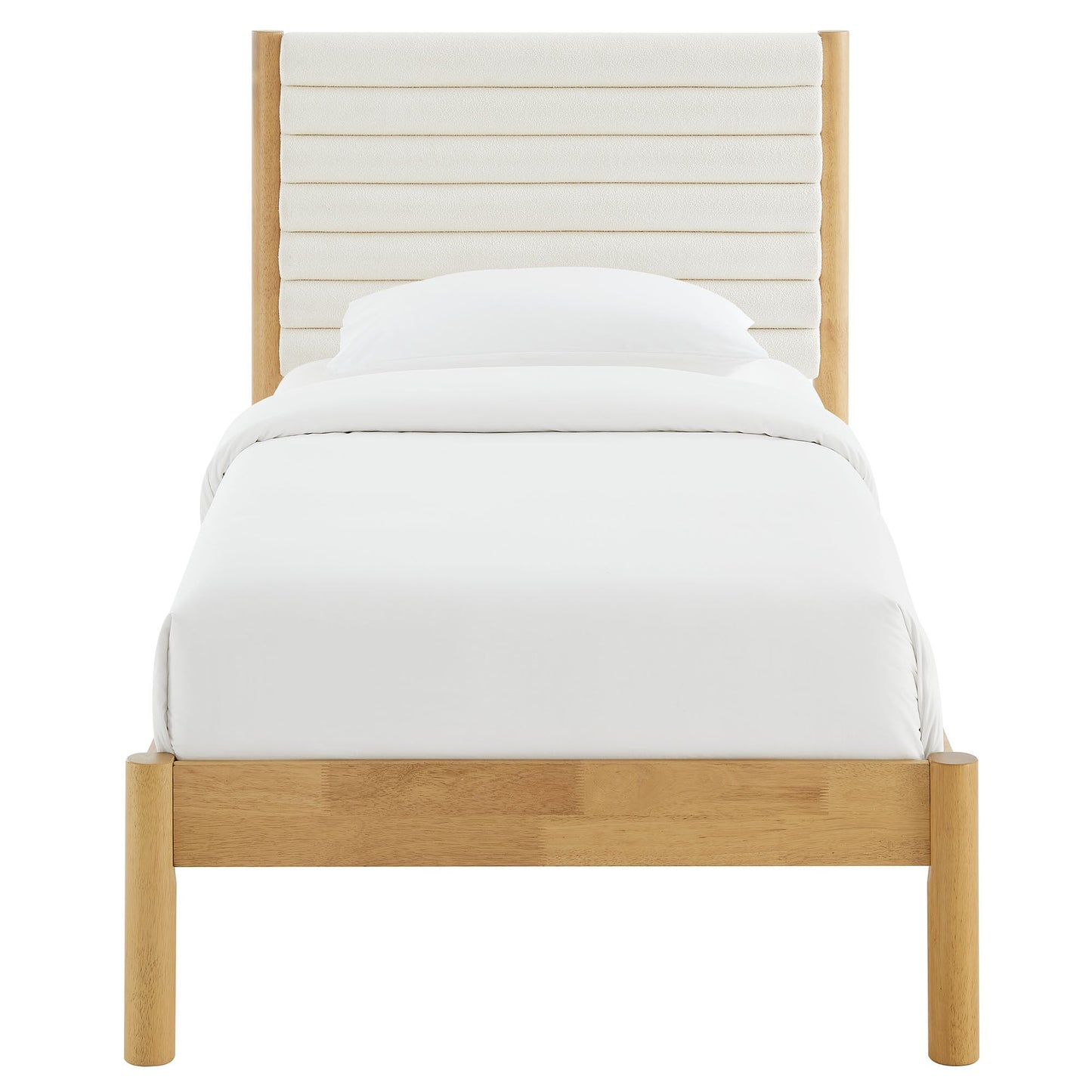 Solid And Stylish Olea Twin Platform Bed