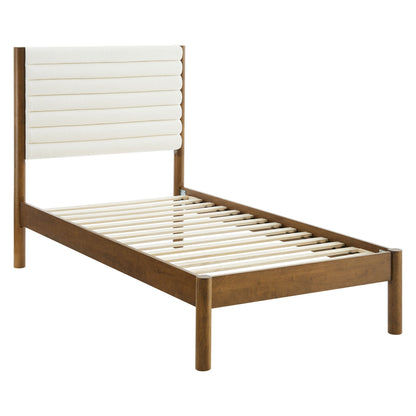 Solid And Stylish Olea Twin Platform Bed