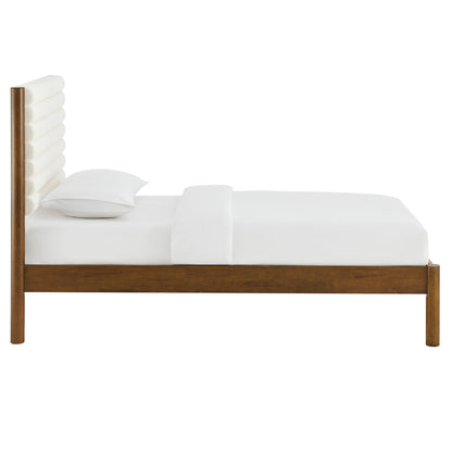 Solid And Stylish Olea Twin Platform Bed