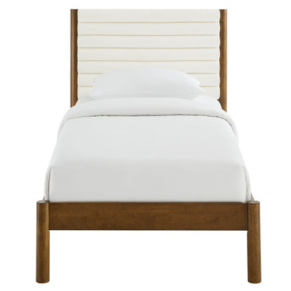 Solid And Stylish Olea Twin Platform Bed