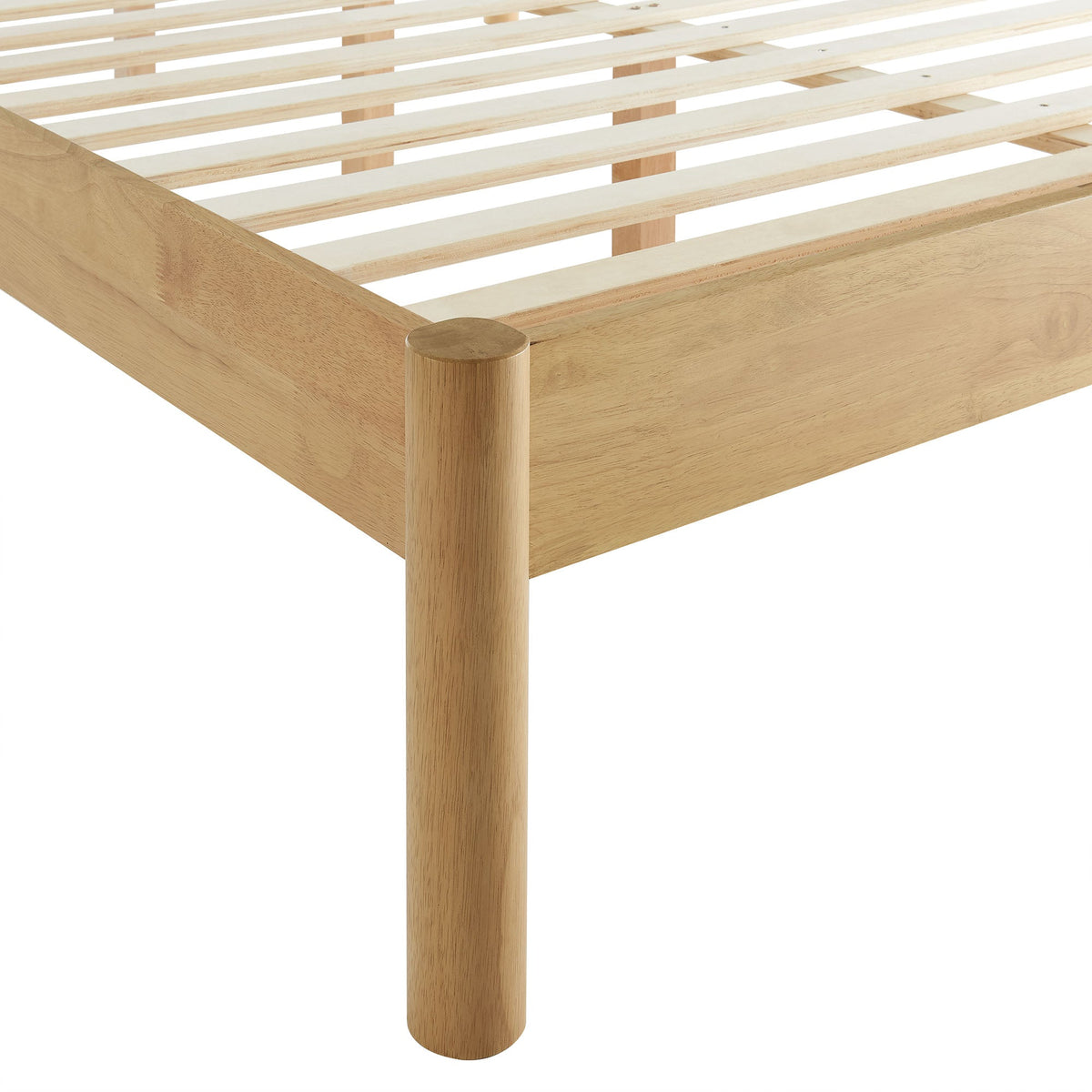 Olea Channel Platform Bed natural solid wood frame with slat bed base by Modway on Tampa Home & Garden Store