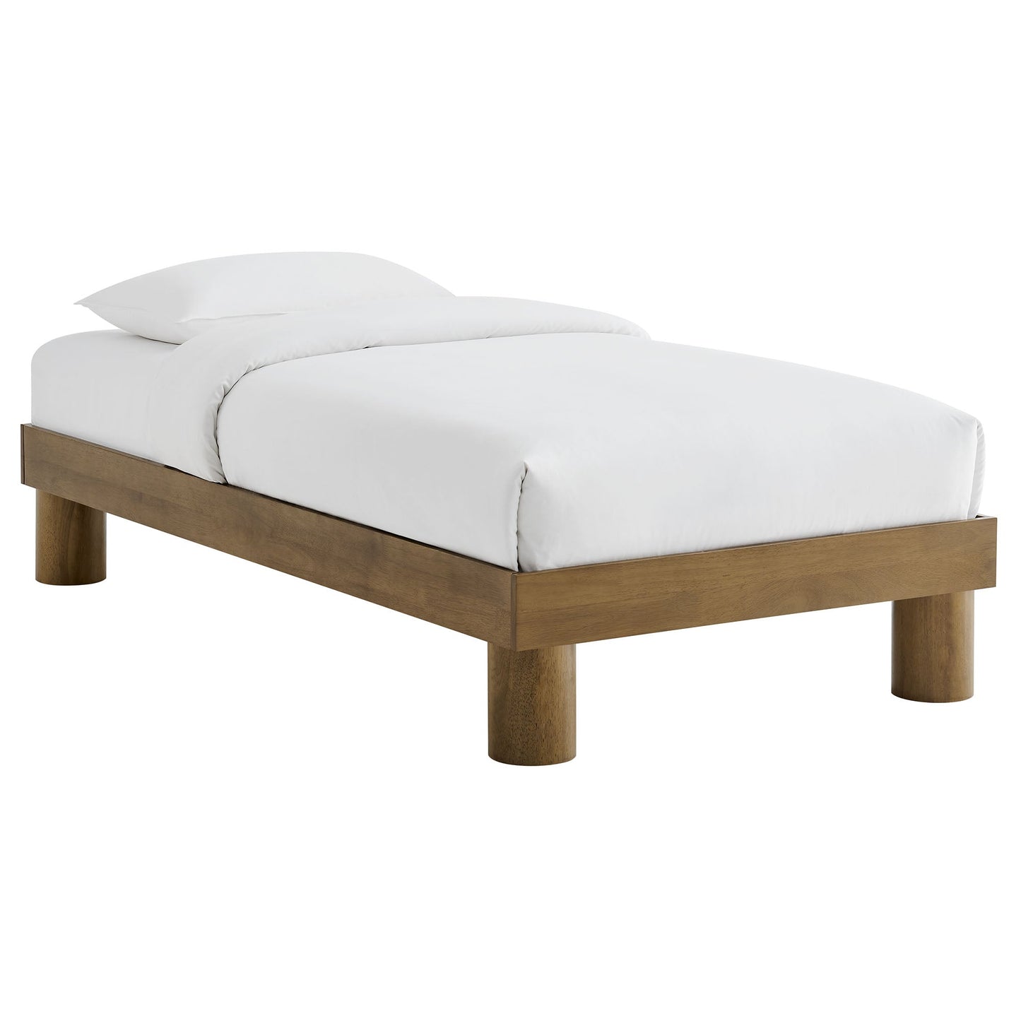 Runa Wood Twin Platform Bed With The Modway Frame