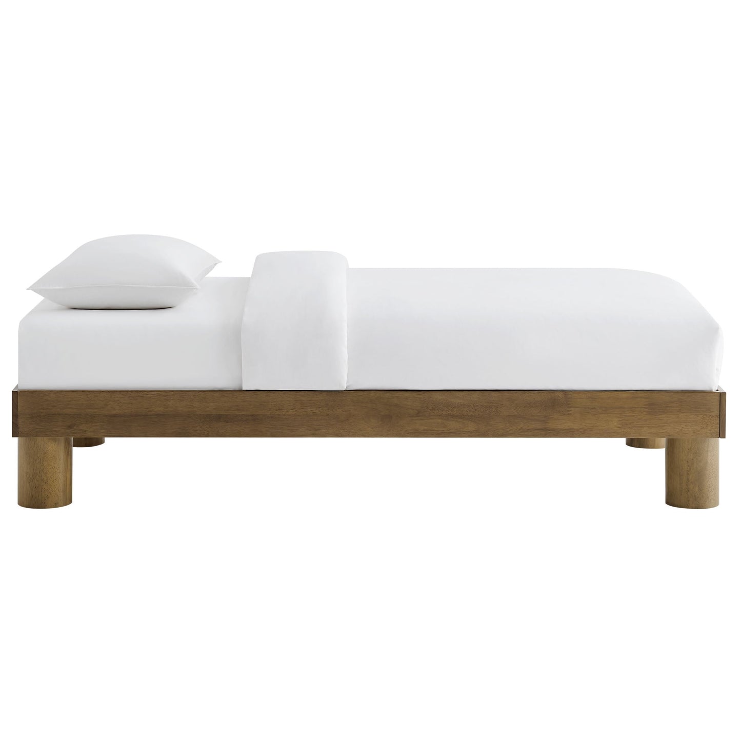 Runa Wood Twin Platform Bed With The Modway Frame