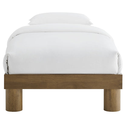 Runa Wood Twin Platform Bed With The Modway Frame