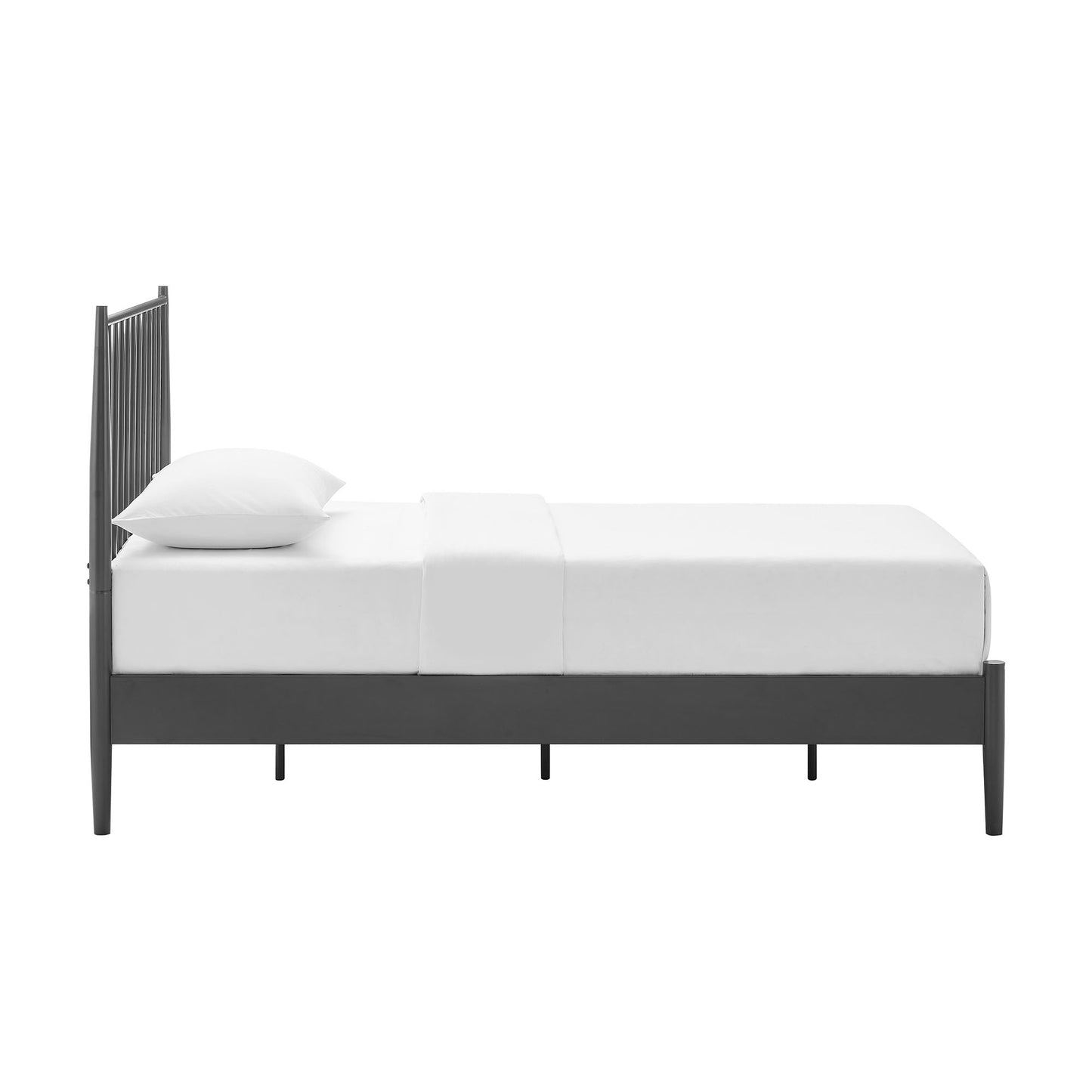 Adair Twin Spindle Iron Platform Bed by Modway