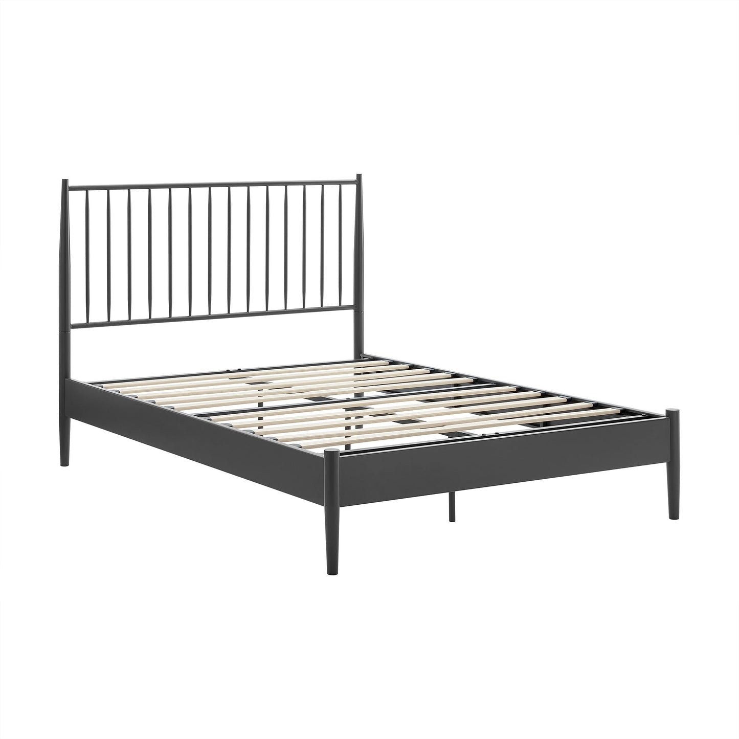 Adair Twin Spindle Iron Platform Bed by Modway
