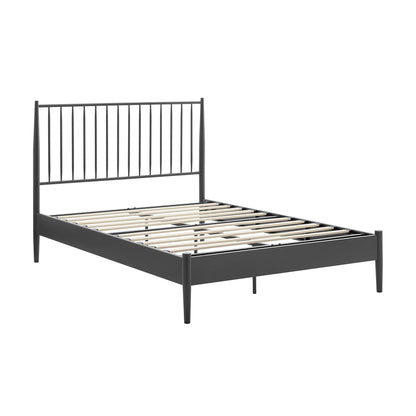 Adair Twin Spindle Iron Platform Bed by Modway