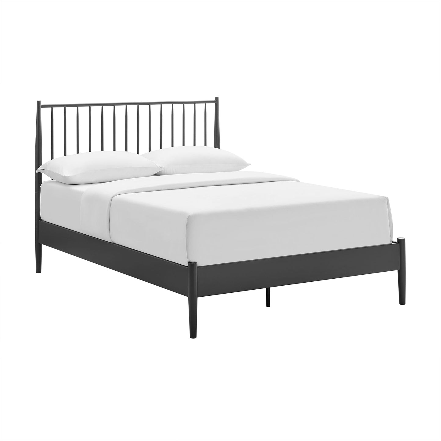 Adair Twin Spindle Iron Platform Bed by Modway