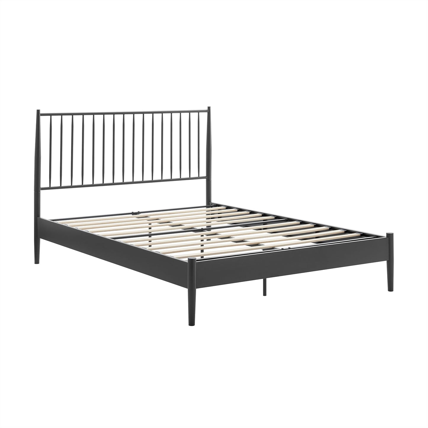Adair Twin Spindle Iron Platform Bed by Modway