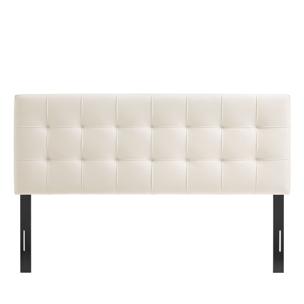 Lily Stain-Resistant Performance Velvet Headboard cream velvet by Modway on Tampa Home & Garden Store