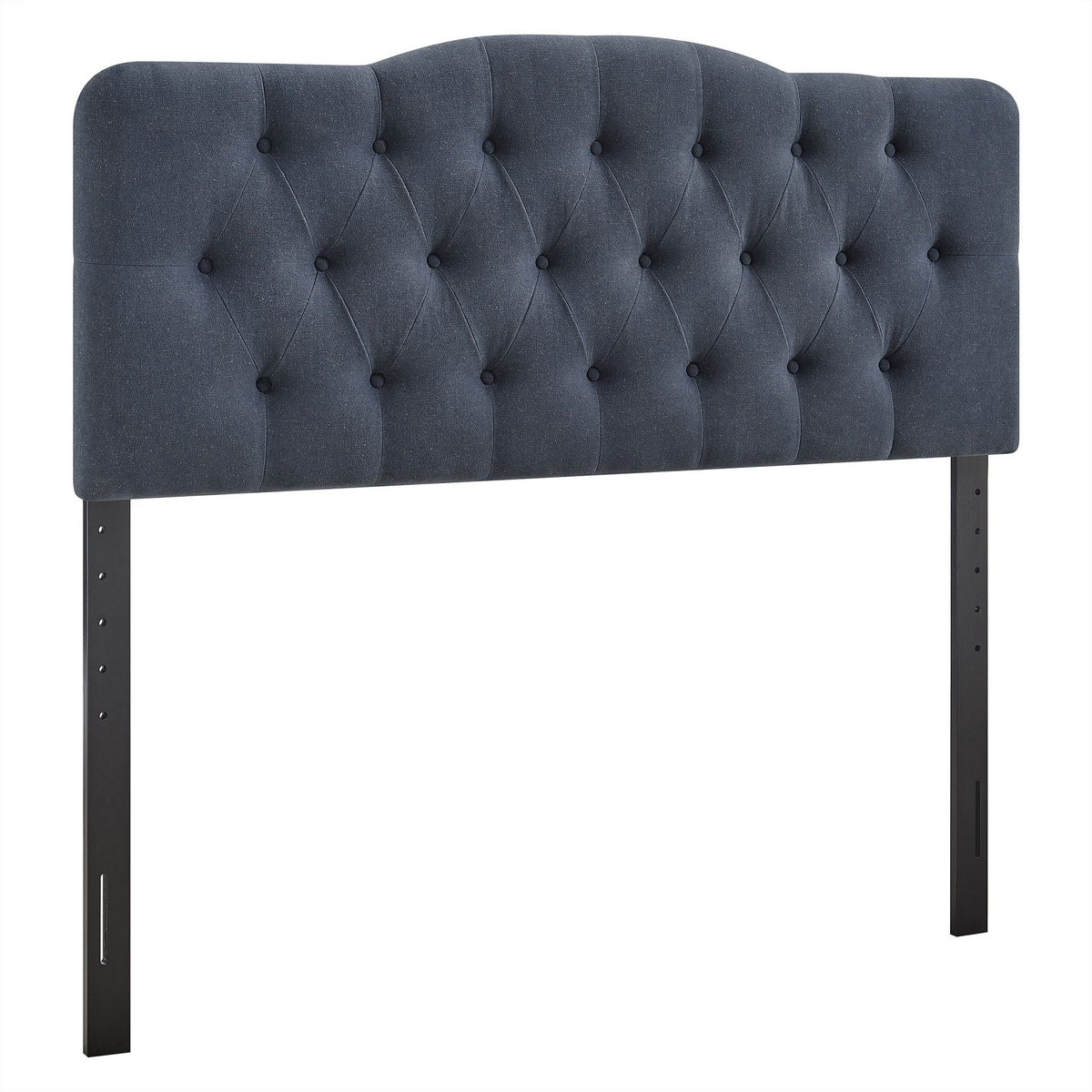 Annabel Premium Linen Blend Headboard by Modway navy blue tufted fabric HouseOfZazla on Tampa Home & Garden Store
