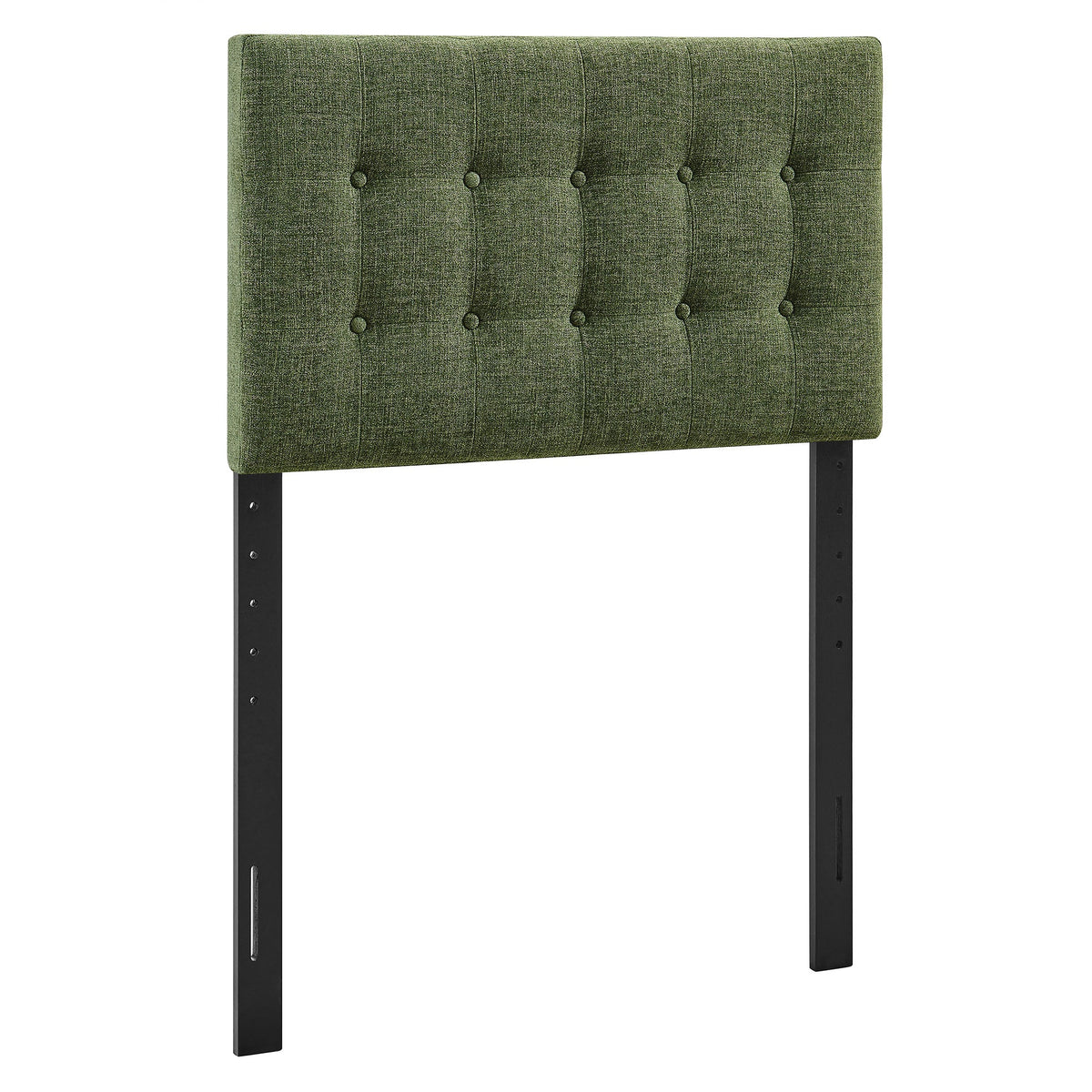 Emily Fabric Upholstered Headboard in green tufted fabric by Modway on Tampa Home & Garden Store