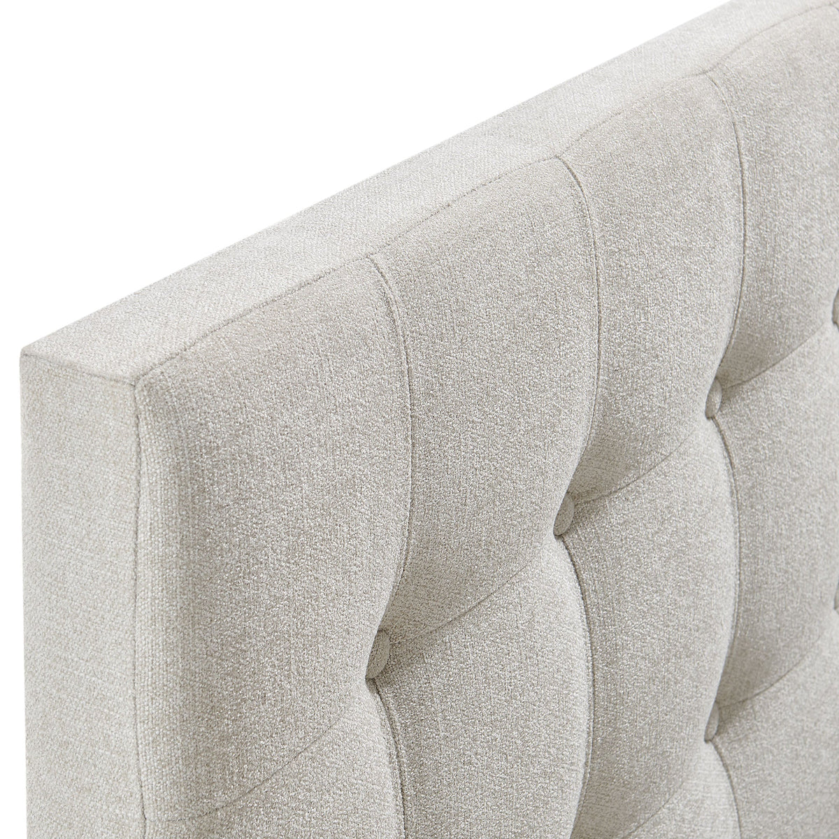 Emily Fabric Upholstered Headboard by Modway in light beige textured fabric on Tampa Home & Garden Store