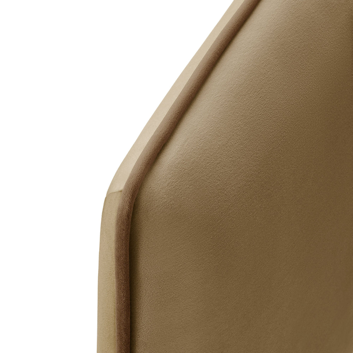 Cosette Performance Velvet Headboard beige velvet with piped edge by Modway HouseOfZazla on Tampa Home & Garden Store