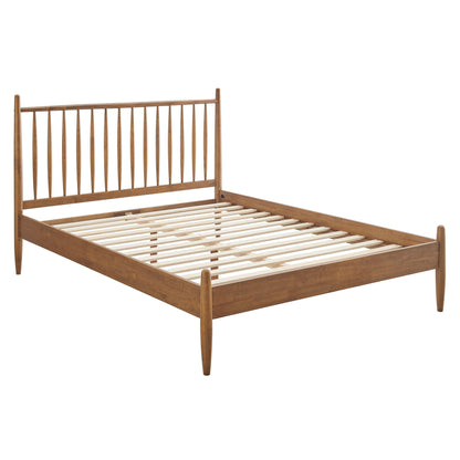 Zane Spindle Bed by Modway wood bed with spindle headboard on Tampa Home & Garden Store