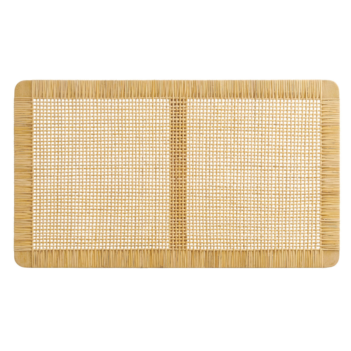 Modway Sandy wall-mounted wood and rattan headboard natural beige woven panels on Tampa Home & Garden Store