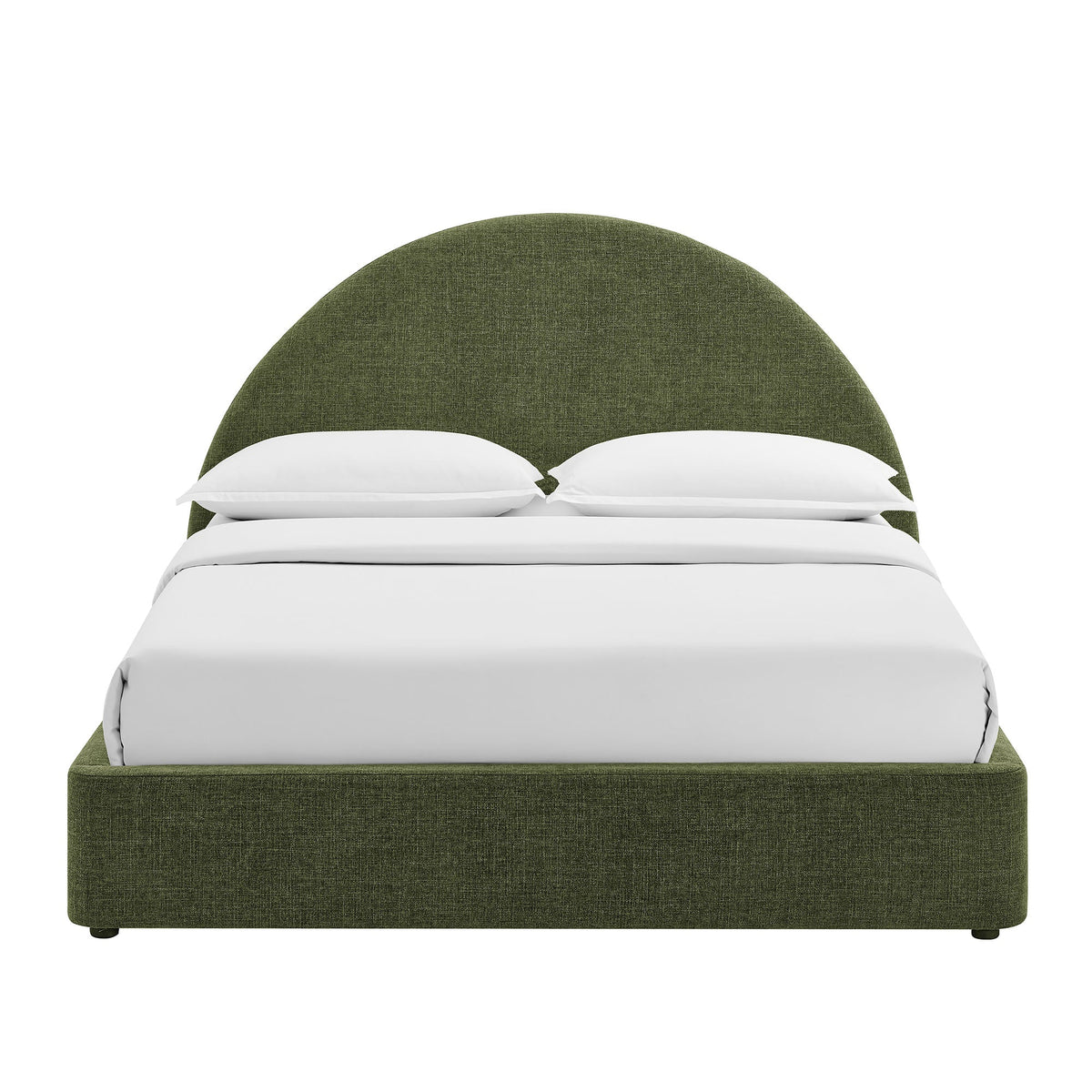 Resort Arched Upholstered Fabric Storage Platform Bed Frame green by Modway on Tampa Home & Garden Store