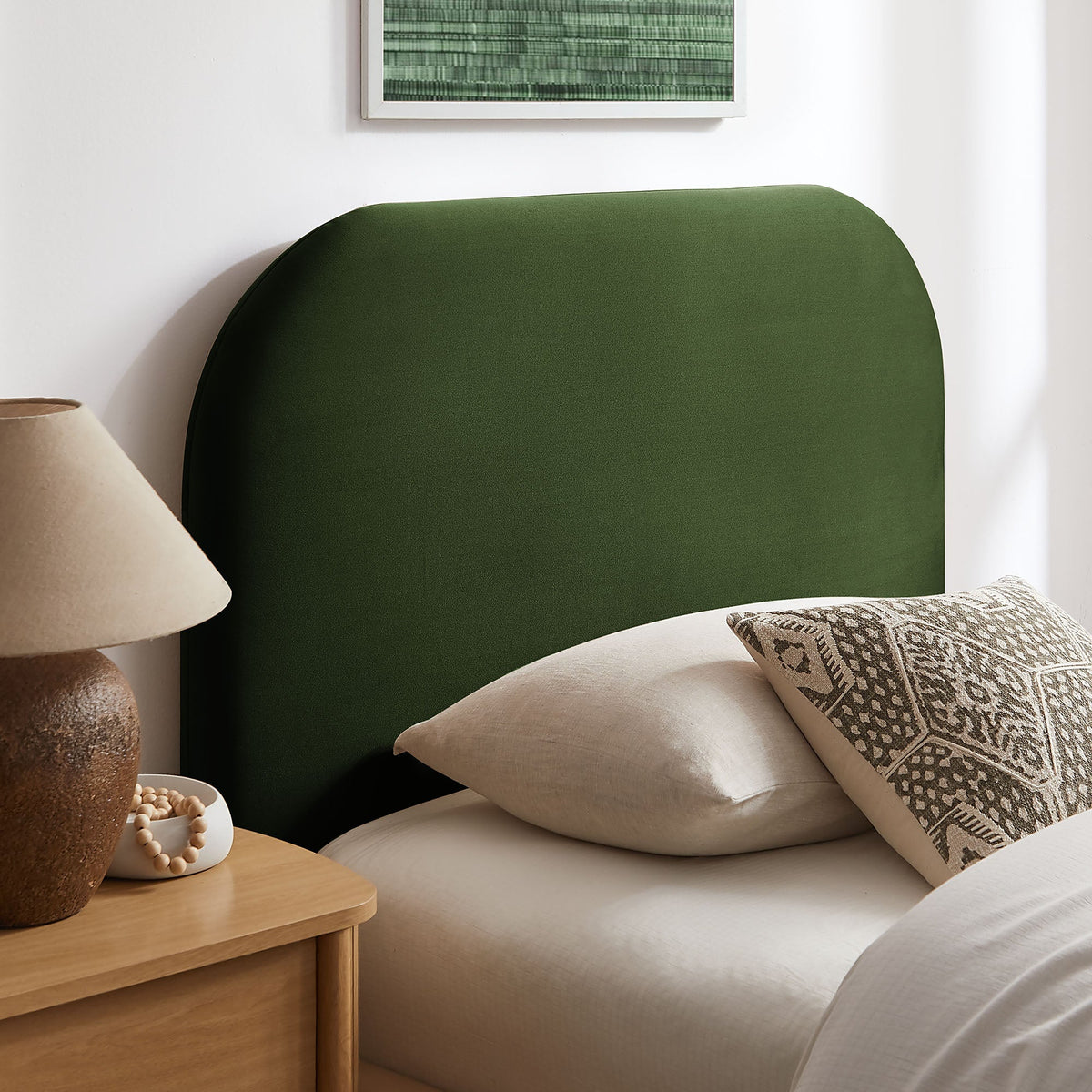 Keynote Performance Velvet Storage Platform Bed Frame by Modway in emerald velvet on Tampa Home & Garden Store