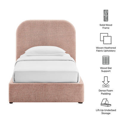 Keynote fabric upholstered storage platform bed by Modway, solid wood frame HouseOfZazla on Tampa Home & Garden Store