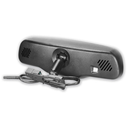 Master Tailgaters 10.5 inch rear view mirror in black with visible wiring harness and connector on Tampa Home & Garden Store