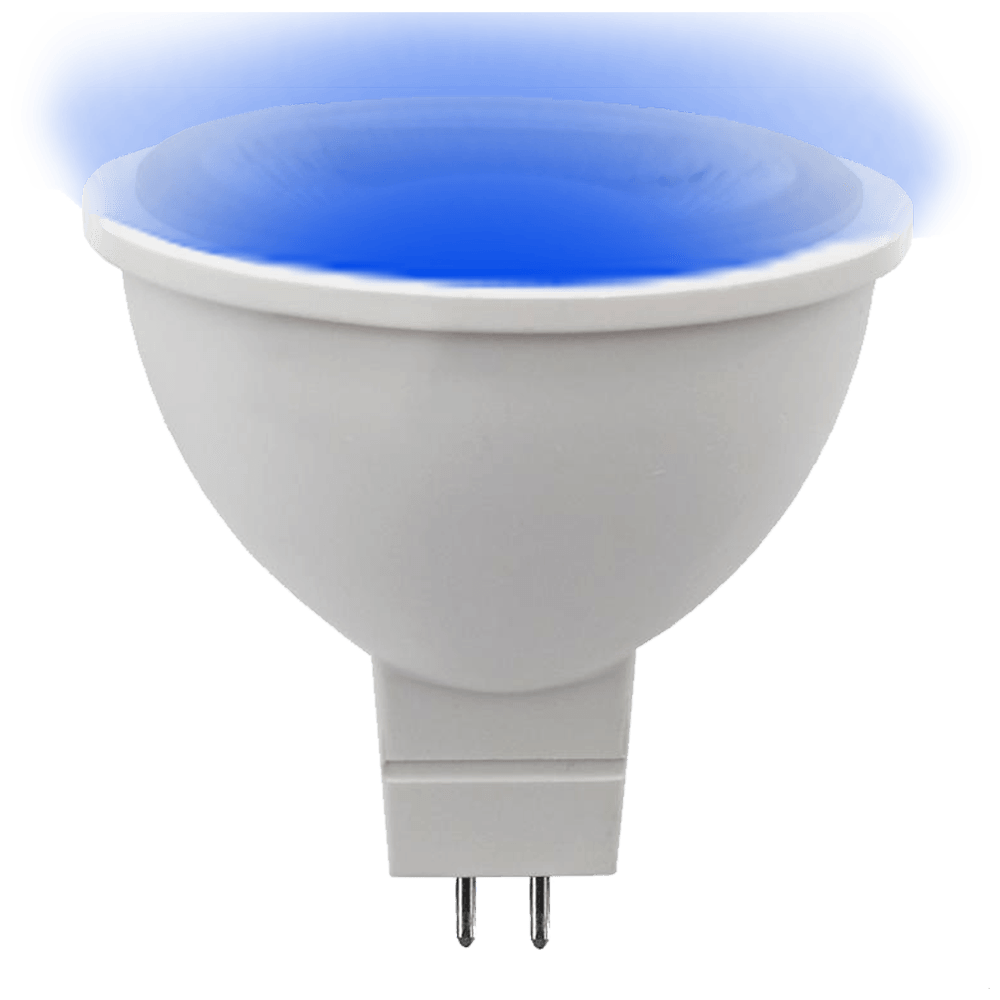 Ampoule LED d'extérieur étanche à économie d'énergie MR16 de couleur unique rouge, vert ou bleu 12 V