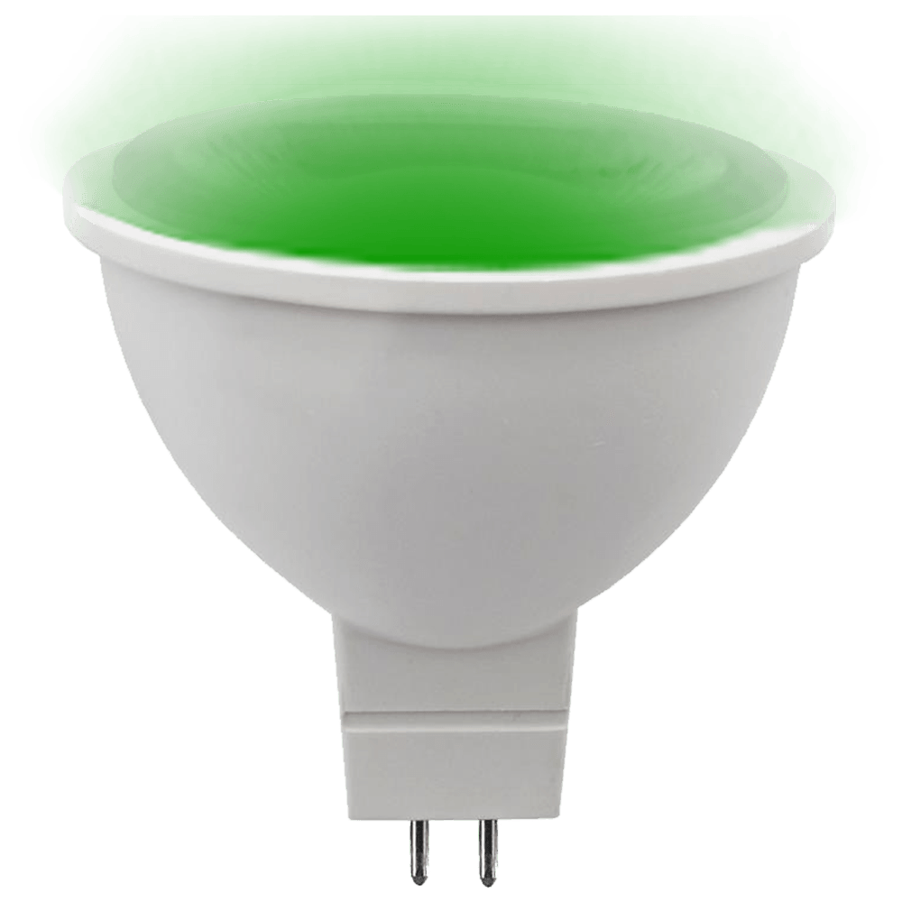 Ampoule LED d'extérieur étanche à économie d'énergie MR16 de couleur unique rouge, vert ou bleu 12 V